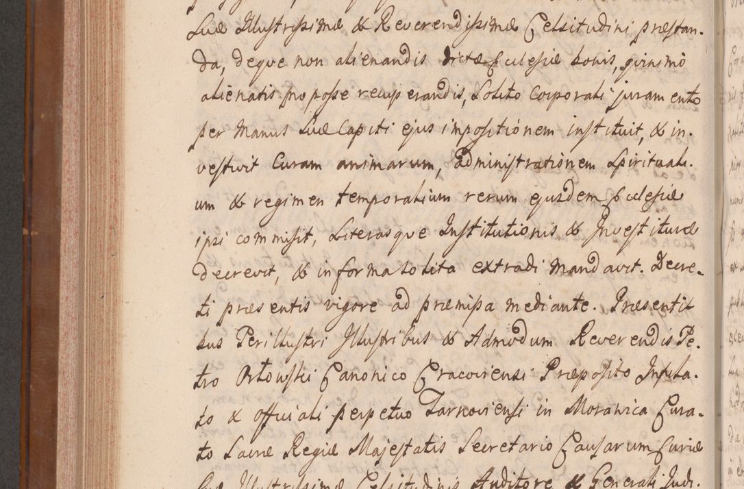 Zdjęcie nr 713 dla obiektu archiwalnego: Volumen VII actorum episcopalium Joannis Małachowski, episcopi Cracoviensis, ducis Severiae de anno 1694 - 1696, quorum index ad finem videatur