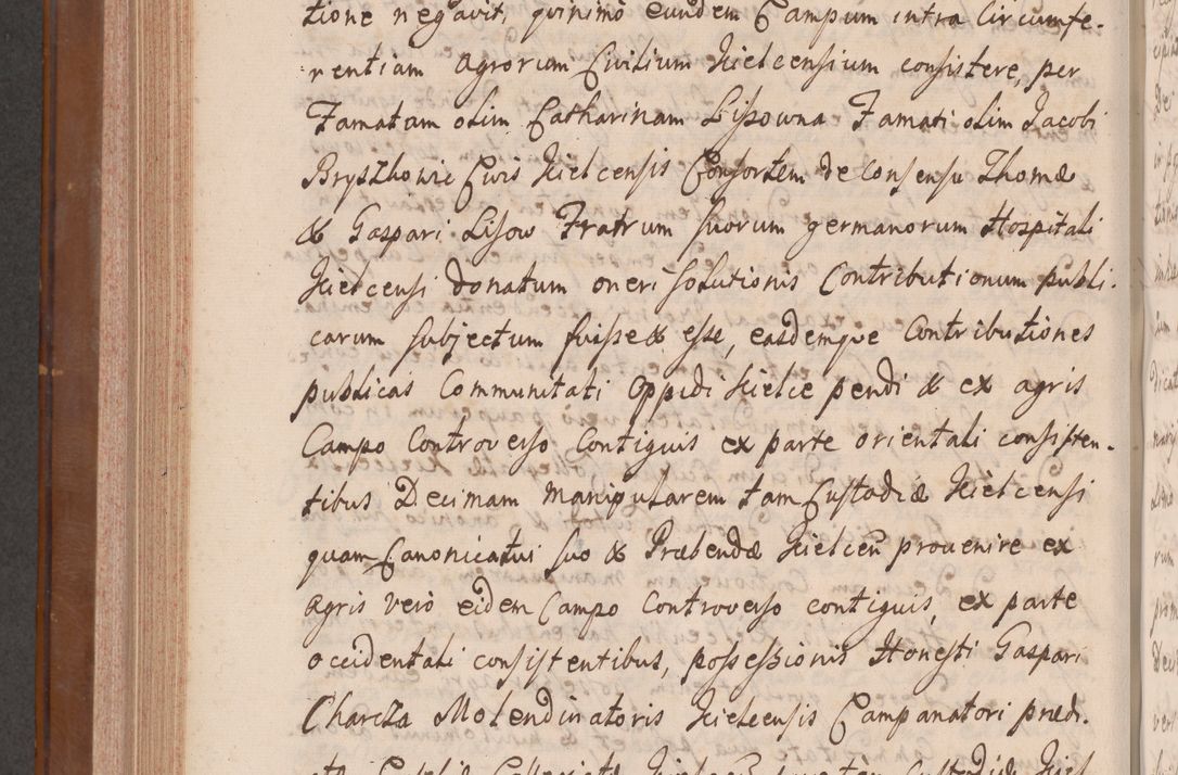 Zdjęcie nr 705 dla obiektu archiwalnego: Volumen VII actorum episcopalium Joannis Małachowski, episcopi Cracoviensis, ducis Severiae de anno 1694 - 1696, quorum index ad finem videatur