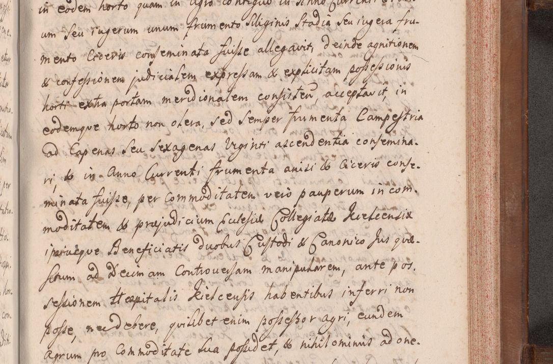 Zdjęcie nr 704 dla obiektu archiwalnego: Volumen VII actorum episcopalium Joannis Małachowski, episcopi Cracoviensis, ducis Severiae de anno 1694 - 1696, quorum index ad finem videatur