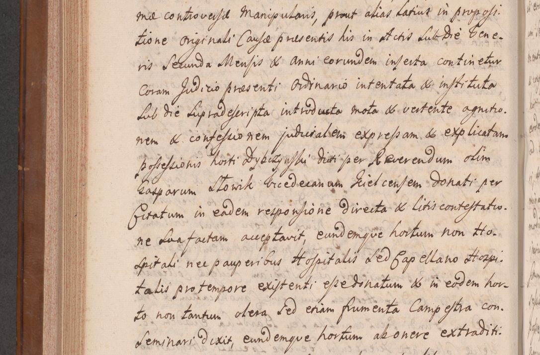 Zdjęcie nr 703 dla obiektu archiwalnego: Volumen VII actorum episcopalium Joannis Małachowski, episcopi Cracoviensis, ducis Severiae de anno 1694 - 1696, quorum index ad finem videatur