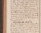 Zdjęcie nr 701 dla obiektu archiwalnego: Volumen VII actorum episcopalium Joannis Małachowski, episcopi Cracoviensis, ducis Severiae de anno 1694 - 1696, quorum index ad finem videatur