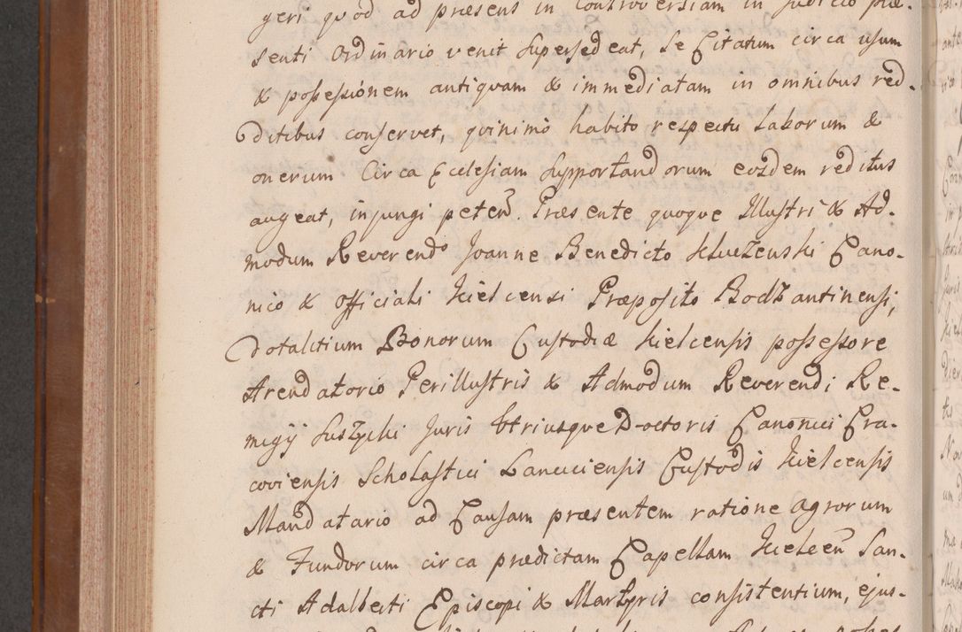 Zdjęcie nr 697 dla obiektu archiwalnego: Volumen VII actorum episcopalium Joannis Małachowski, episcopi Cracoviensis, ducis Severiae de anno 1694 - 1696, quorum index ad finem videatur