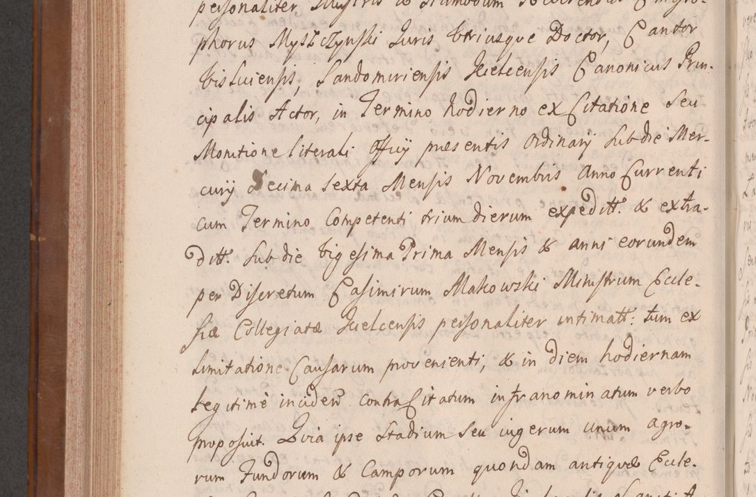 Zdjęcie nr 693 dla obiektu archiwalnego: Volumen VII actorum episcopalium Joannis Małachowski, episcopi Cracoviensis, ducis Severiae de anno 1694 - 1696, quorum index ad finem videatur