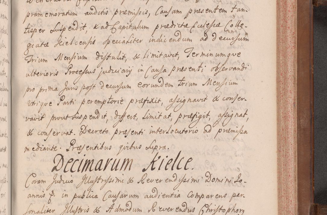 Zdjęcie nr 688 dla obiektu archiwalnego: Volumen VII actorum episcopalium Joannis Małachowski, episcopi Cracoviensis, ducis Severiae de anno 1694 - 1696, quorum index ad finem videatur