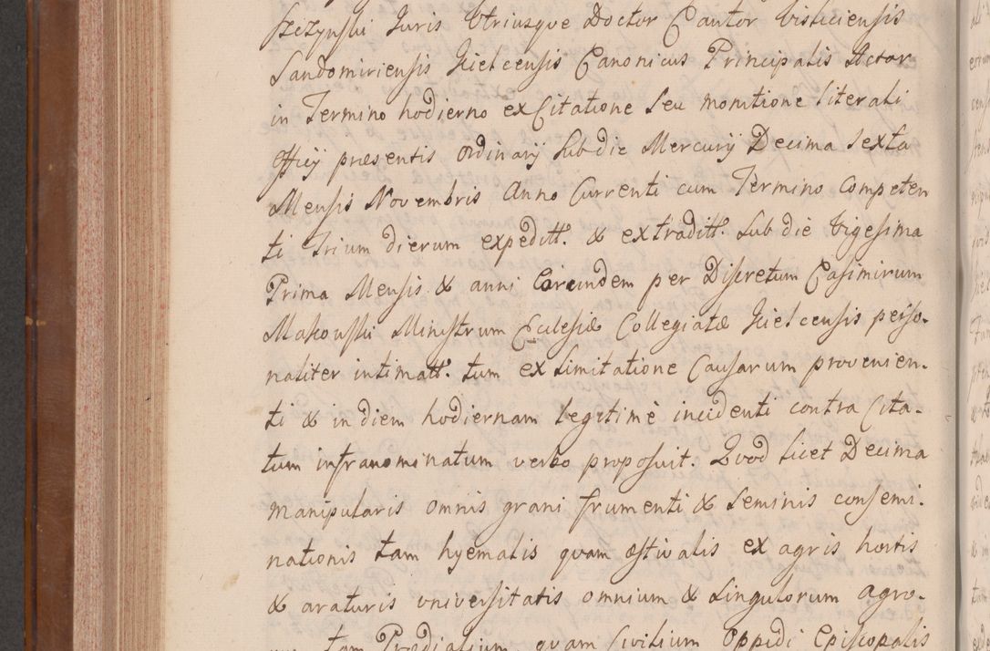 Zdjęcie nr 685 dla obiektu archiwalnego: Volumen VII actorum episcopalium Joannis Małachowski, episcopi Cracoviensis, ducis Severiae de anno 1694 - 1696, quorum index ad finem videatur