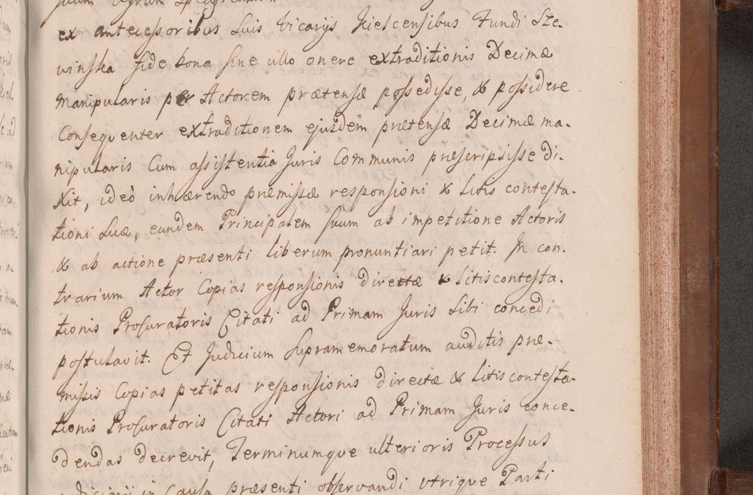 Zdjęcie nr 684 dla obiektu archiwalnego: Volumen VII actorum episcopalium Joannis Małachowski, episcopi Cracoviensis, ducis Severiae de anno 1694 - 1696, quorum index ad finem videatur