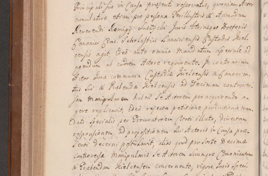 Zdjęcie nr 683 dla obiektu archiwalnego: Volumen VII actorum episcopalium Joannis Małachowski, episcopi Cracoviensis, ducis Severiae de anno 1694 - 1696, quorum index ad finem videatur