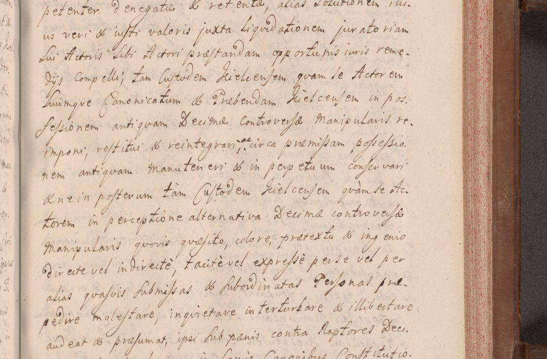 Zdjęcie nr 682 dla obiektu archiwalnego: Volumen VII actorum episcopalium Joannis Małachowski, episcopi Cracoviensis, ducis Severiae de anno 1694 - 1696, quorum index ad finem videatur