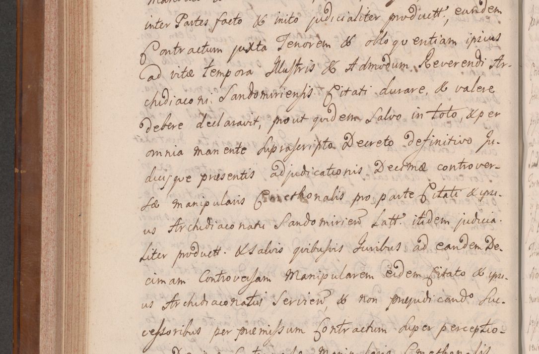 Zdjęcie nr 679 dla obiektu archiwalnego: Volumen VII actorum episcopalium Joannis Małachowski, episcopi Cracoviensis, ducis Severiae de anno 1694 - 1696, quorum index ad finem videatur