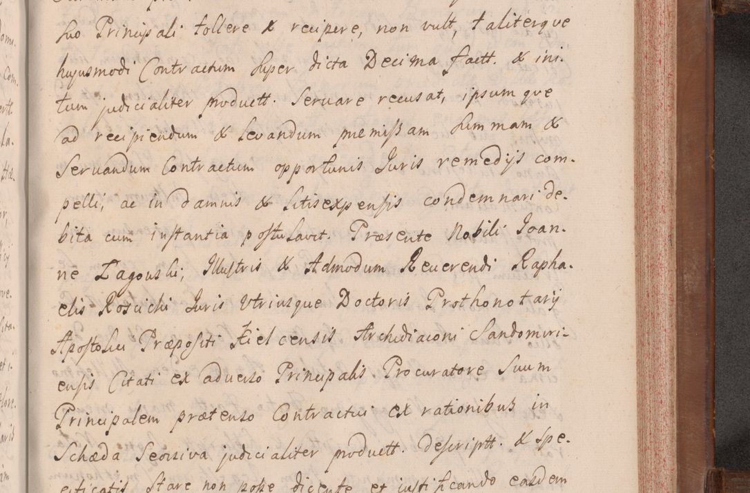 Zdjęcie nr 676 dla obiektu archiwalnego: Volumen VII actorum episcopalium Joannis Małachowski, episcopi Cracoviensis, ducis Severiae de anno 1694 - 1696, quorum index ad finem videatur