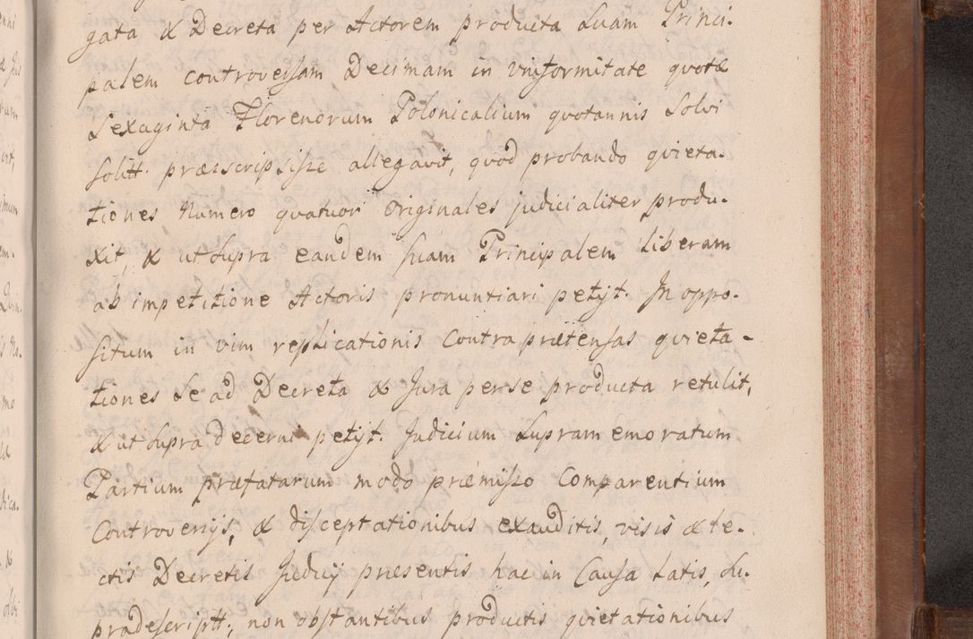 Zdjęcie nr 670 dla obiektu archiwalnego: Volumen VII actorum episcopalium Joannis Małachowski, episcopi Cracoviensis, ducis Severiae de anno 1694 - 1696, quorum index ad finem videatur