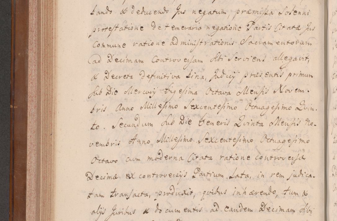 Zdjęcie nr 669 dla obiektu archiwalnego: Volumen VII actorum episcopalium Joannis Małachowski, episcopi Cracoviensis, ducis Severiae de anno 1694 - 1696, quorum index ad finem videatur
