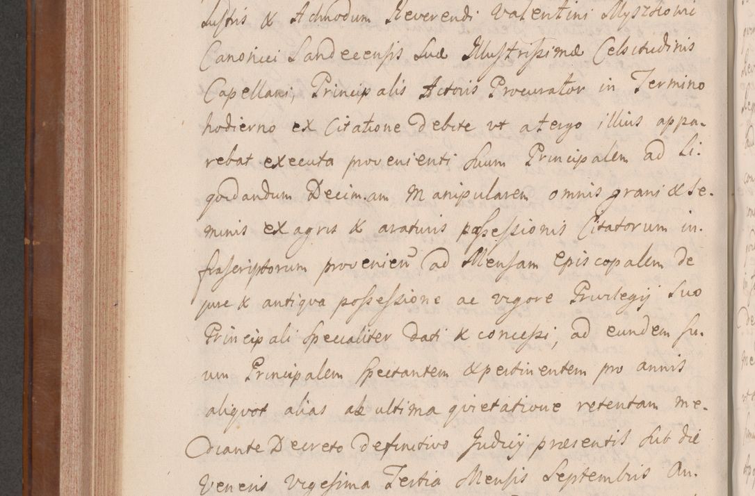 Zdjęcie nr 665 dla obiektu archiwalnego: Volumen VII actorum episcopalium Joannis Małachowski, episcopi Cracoviensis, ducis Severiae de anno 1694 - 1696, quorum index ad finem videatur