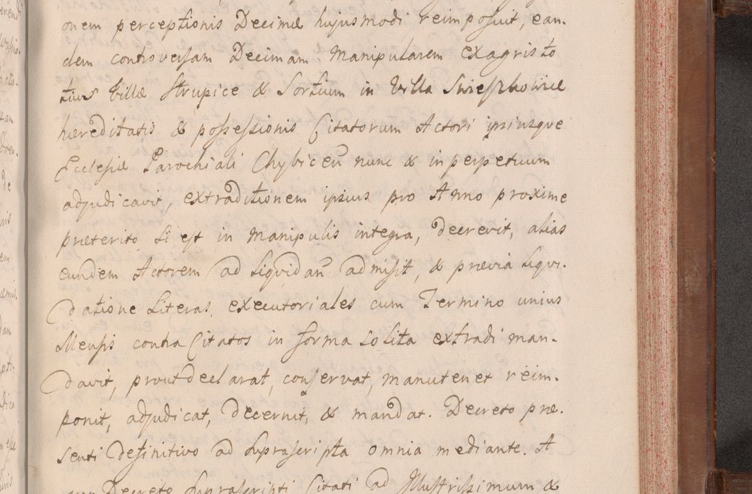 Zdjęcie nr 664 dla obiektu archiwalnego: Volumen VII actorum episcopalium Joannis Małachowski, episcopi Cracoviensis, ducis Severiae de anno 1694 - 1696, quorum index ad finem videatur