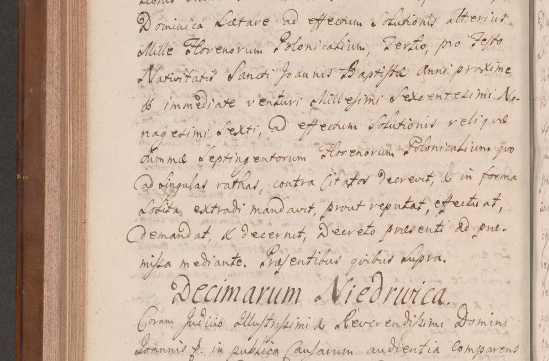 Zdjęcie nr 657 dla obiektu archiwalnego: Volumen VII actorum episcopalium Joannis Małachowski, episcopi Cracoviensis, ducis Severiae de anno 1694 - 1696, quorum index ad finem videatur
