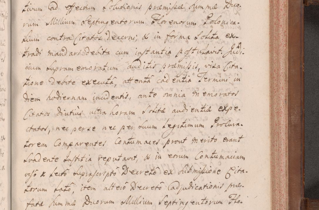 Zdjęcie nr 656 dla obiektu archiwalnego: Volumen VII actorum episcopalium Joannis Małachowski, episcopi Cracoviensis, ducis Severiae de anno 1694 - 1696, quorum index ad finem videatur