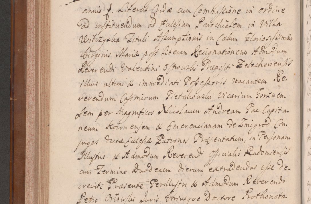 Zdjęcie nr 653 dla obiektu archiwalnego: Volumen VII actorum episcopalium Joannis Małachowski, episcopi Cracoviensis, ducis Severiae de anno 1694 - 1696, quorum index ad finem videatur