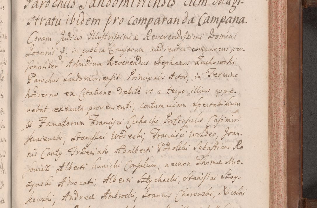 Zdjęcie nr 654 dla obiektu archiwalnego: Volumen VII actorum episcopalium Joannis Małachowski, episcopi Cracoviensis, ducis Severiae de anno 1694 - 1696, quorum index ad finem videatur