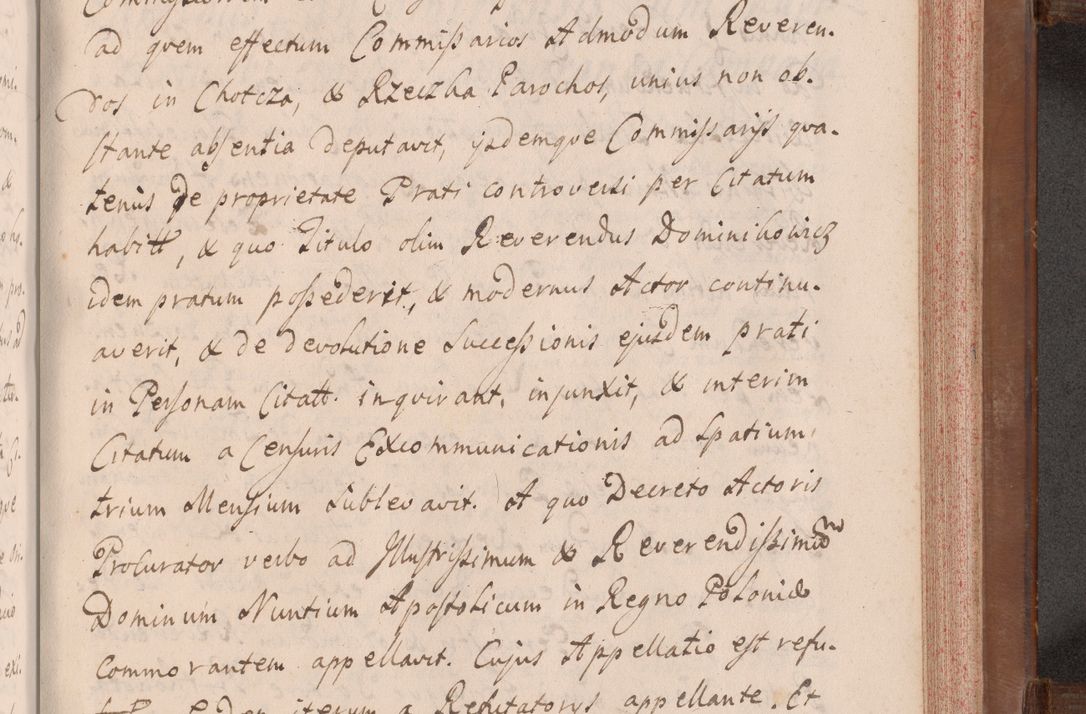 Zdjęcie nr 652 dla obiektu archiwalnego: Volumen VII actorum episcopalium Joannis Małachowski, episcopi Cracoviensis, ducis Severiae de anno 1694 - 1696, quorum index ad finem videatur