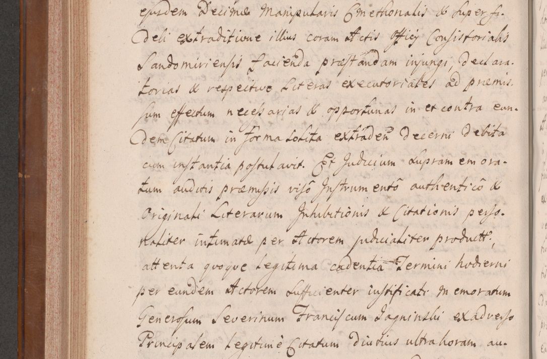 Zdjęcie nr 649 dla obiektu archiwalnego: Volumen VII actorum episcopalium Joannis Małachowski, episcopi Cracoviensis, ducis Severiae de anno 1694 - 1696, quorum index ad finem videatur