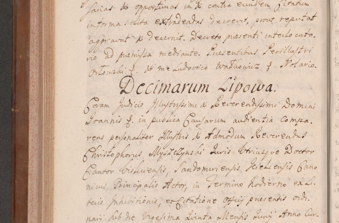 Zdjęcie nr 645 dla obiektu archiwalnego: Volumen VII actorum episcopalium Joannis Małachowski, episcopi Cracoviensis, ducis Severiae de anno 1694 - 1696, quorum index ad finem videatur
