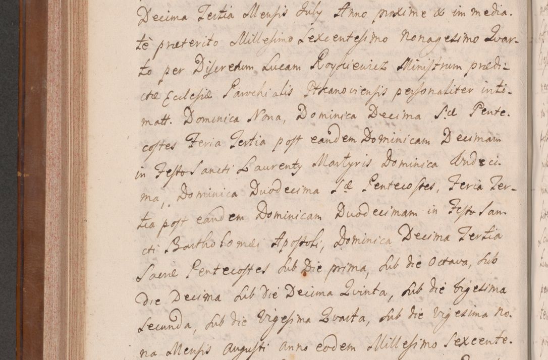Zdjęcie nr 643 dla obiektu archiwalnego: Volumen VII actorum episcopalium Joannis Małachowski, episcopi Cracoviensis, ducis Severiae de anno 1694 - 1696, quorum index ad finem videatur