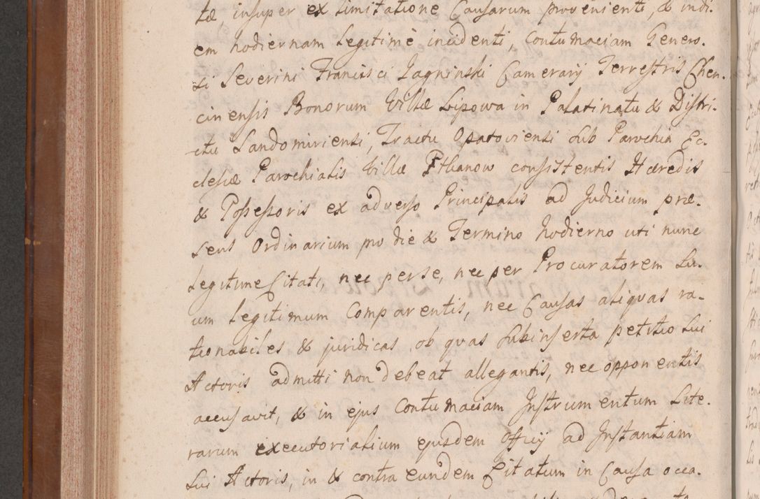 Zdjęcie nr 641 dla obiektu archiwalnego: Volumen VII actorum episcopalium Joannis Małachowski, episcopi Cracoviensis, ducis Severiae de anno 1694 - 1696, quorum index ad finem videatur