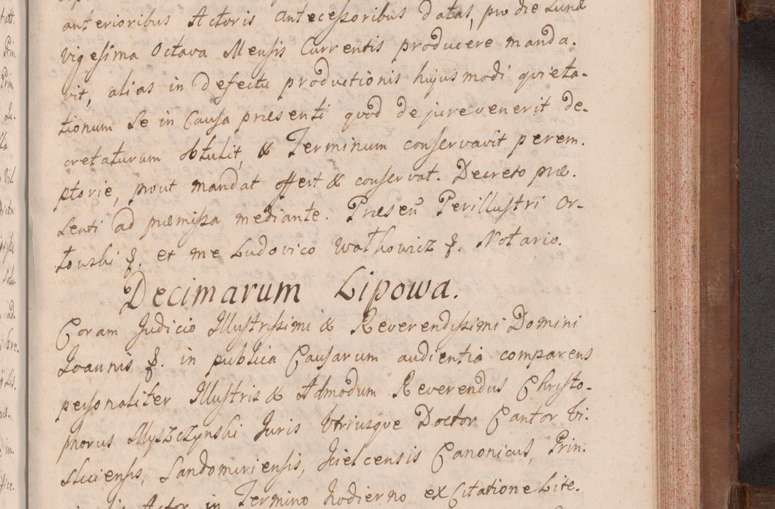 Zdjęcie nr 640 dla obiektu archiwalnego: Volumen VII actorum episcopalium Joannis Małachowski, episcopi Cracoviensis, ducis Severiae de anno 1694 - 1696, quorum index ad finem videatur