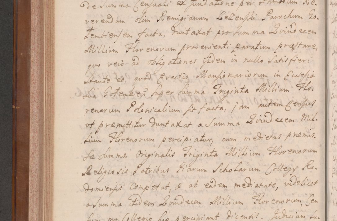 Zdjęcie nr 635 dla obiektu archiwalnego: Volumen VII actorum episcopalium Joannis Małachowski, episcopi Cracoviensis, ducis Severiae de anno 1694 - 1696, quorum index ad finem videatur