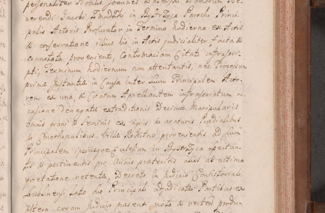 Zdjęcie nr 632 dla obiektu archiwalnego: Volumen VII actorum episcopalium Joannis Małachowski, episcopi Cracoviensis, ducis Severiae de anno 1694 - 1696, quorum index ad finem videatur
