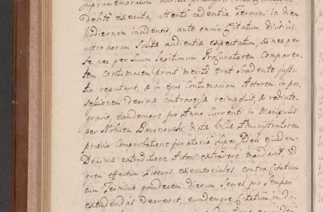 Zdjęcie nr 629 dla obiektu archiwalnego: Volumen VII actorum episcopalium Joannis Małachowski, episcopi Cracoviensis, ducis Severiae de anno 1694 - 1696, quorum index ad finem videatur