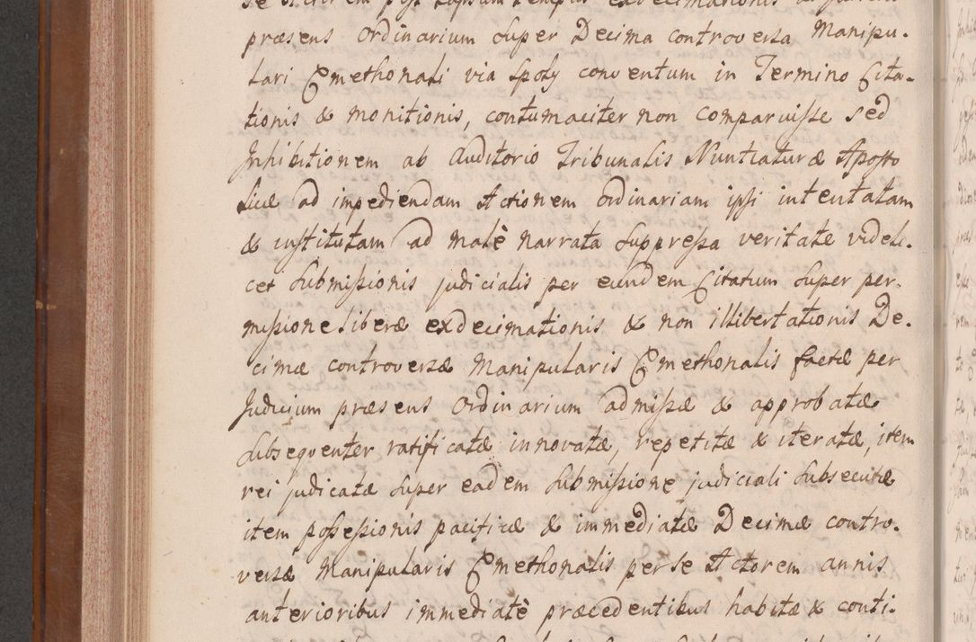 Zdjęcie nr 617 dla obiektu archiwalnego: Volumen VII actorum episcopalium Joannis Małachowski, episcopi Cracoviensis, ducis Severiae de anno 1694 - 1696, quorum index ad finem videatur
