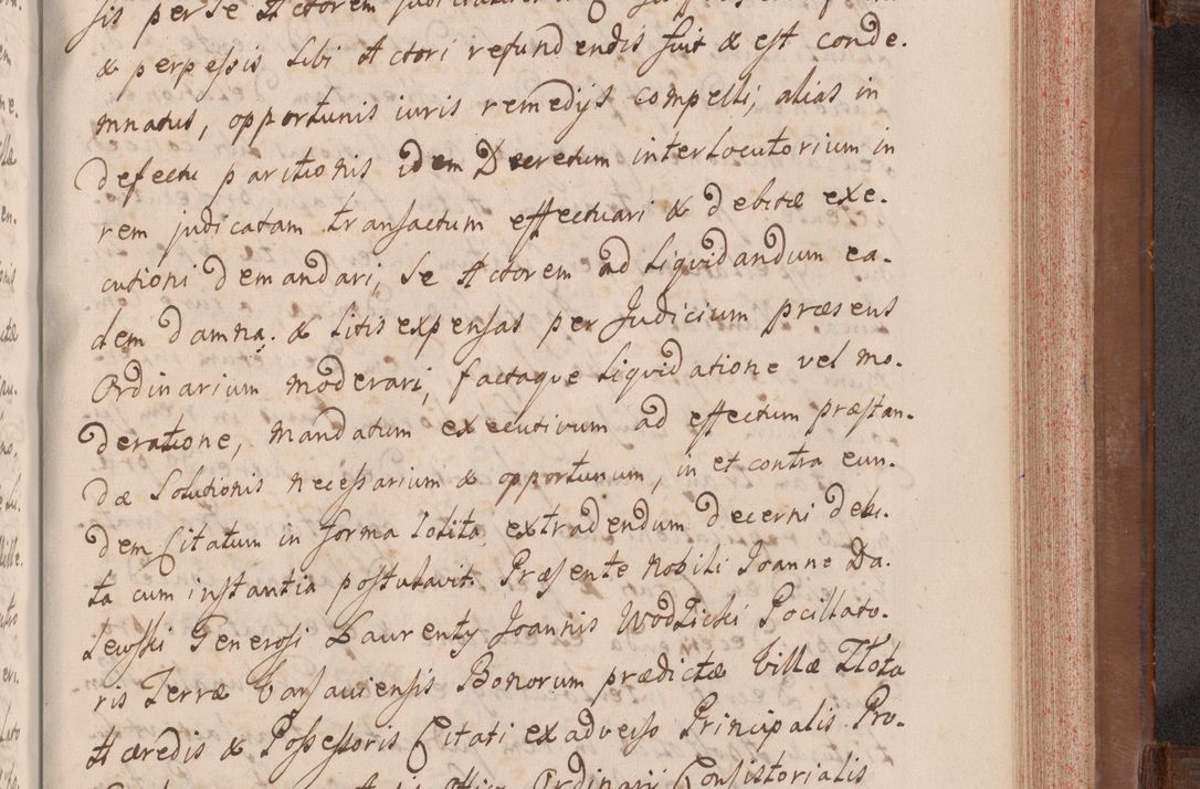Zdjęcie nr 612 dla obiektu archiwalnego: Volumen VII actorum episcopalium Joannis Małachowski, episcopi Cracoviensis, ducis Severiae de anno 1694 - 1696, quorum index ad finem videatur