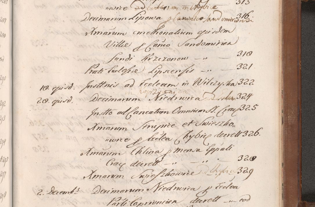Zdjęcie nr 1021 dla obiektu archiwalnego: Volumen VII actorum episcopalium Joannis Małachowski, episcopi Cracoviensis, ducis Severiae de anno 1694 - 1696, quorum index ad finem videatur
