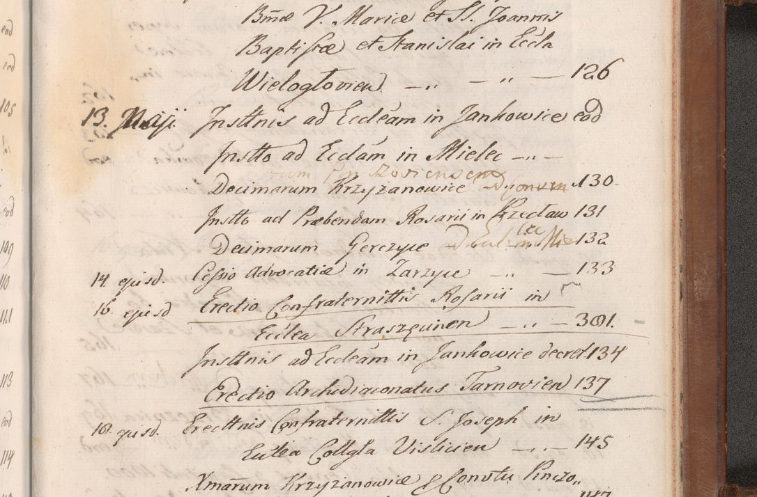 Zdjęcie nr 1015 dla obiektu archiwalnego: Volumen VII actorum episcopalium Joannis Małachowski, episcopi Cracoviensis, ducis Severiae de anno 1694 - 1696, quorum index ad finem videatur