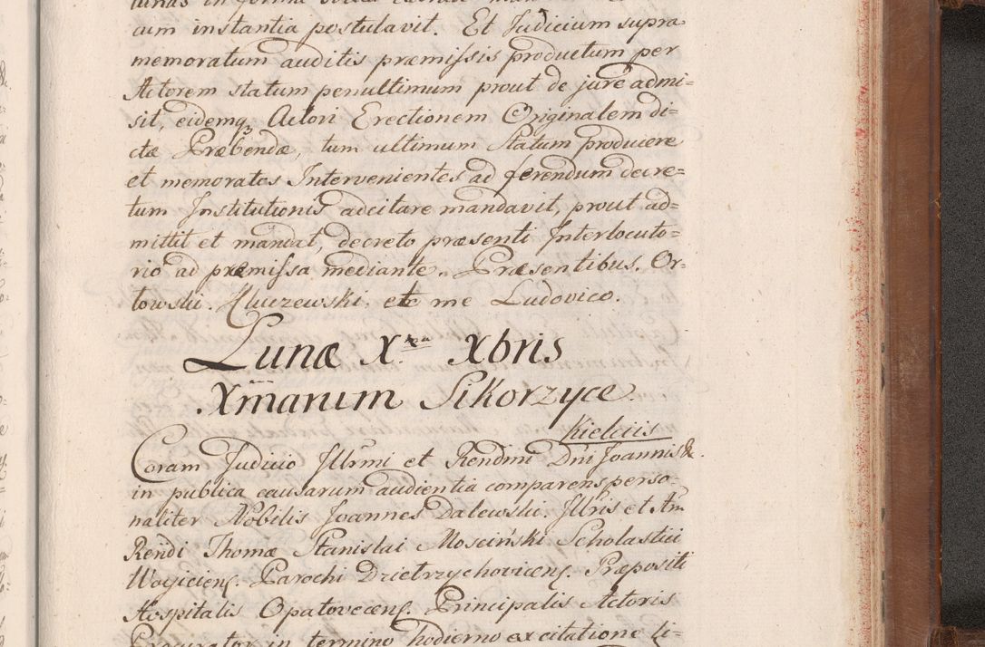 Zdjęcie nr 999 dla obiektu archiwalnego: Volumen VII actorum episcopalium Joannis Małachowski, episcopi Cracoviensis, ducis Severiae de anno 1694 - 1696, quorum index ad finem videatur