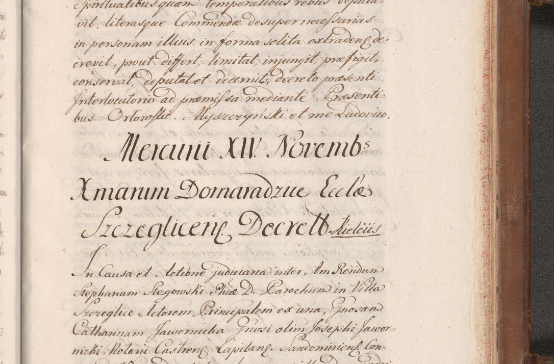 Zdjęcie nr 995 dla obiektu archiwalnego: Volumen VII actorum episcopalium Joannis Małachowski, episcopi Cracoviensis, ducis Severiae de anno 1694 - 1696, quorum index ad finem videatur