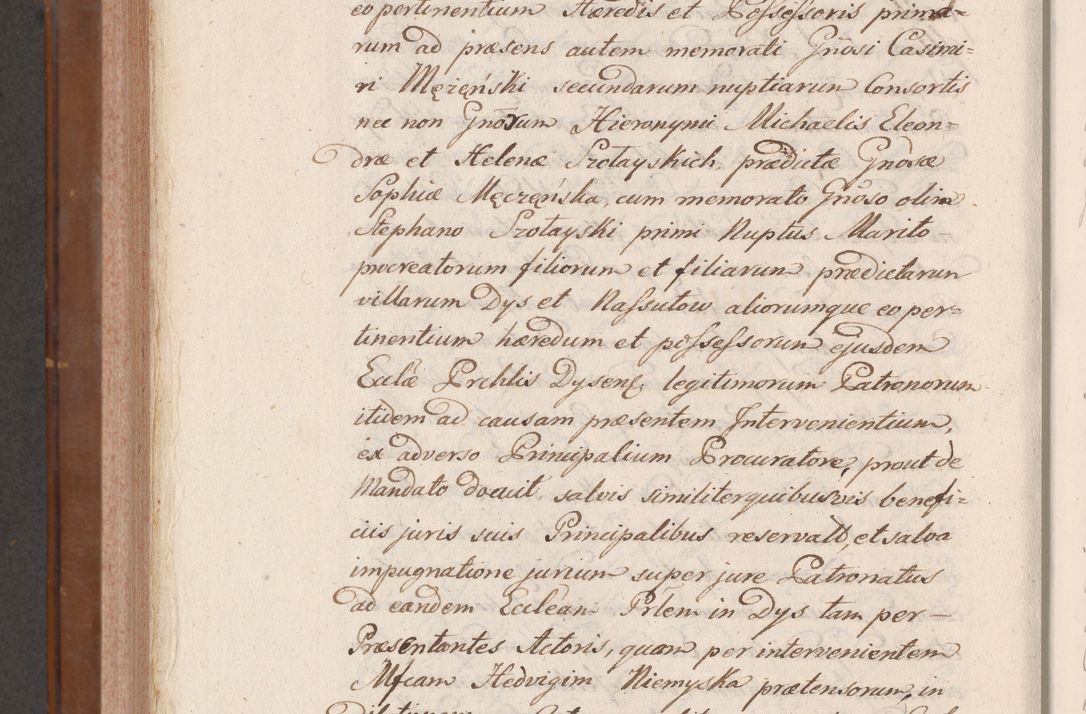 Zdjęcie nr 994 dla obiektu archiwalnego: Volumen VII actorum episcopalium Joannis Małachowski, episcopi Cracoviensis, ducis Severiae de anno 1694 - 1696, quorum index ad finem videatur
