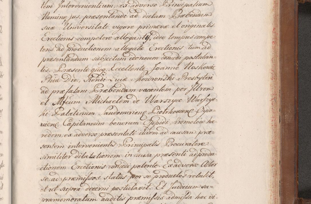Zdjęcie nr 989 dla obiektu archiwalnego: Volumen VII actorum episcopalium Joannis Małachowski, episcopi Cracoviensis, ducis Severiae de anno 1694 - 1696, quorum index ad finem videatur
