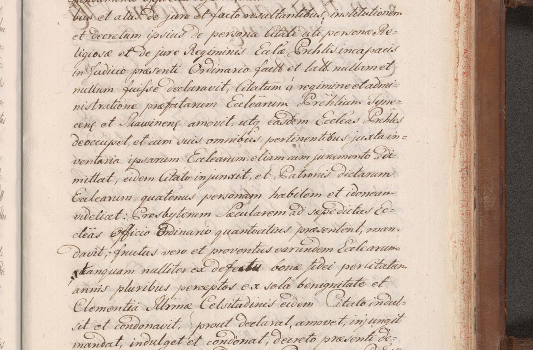 Zdjęcie nr 981 dla obiektu archiwalnego: Volumen VII actorum episcopalium Joannis Małachowski, episcopi Cracoviensis, ducis Severiae de anno 1694 - 1696, quorum index ad finem videatur