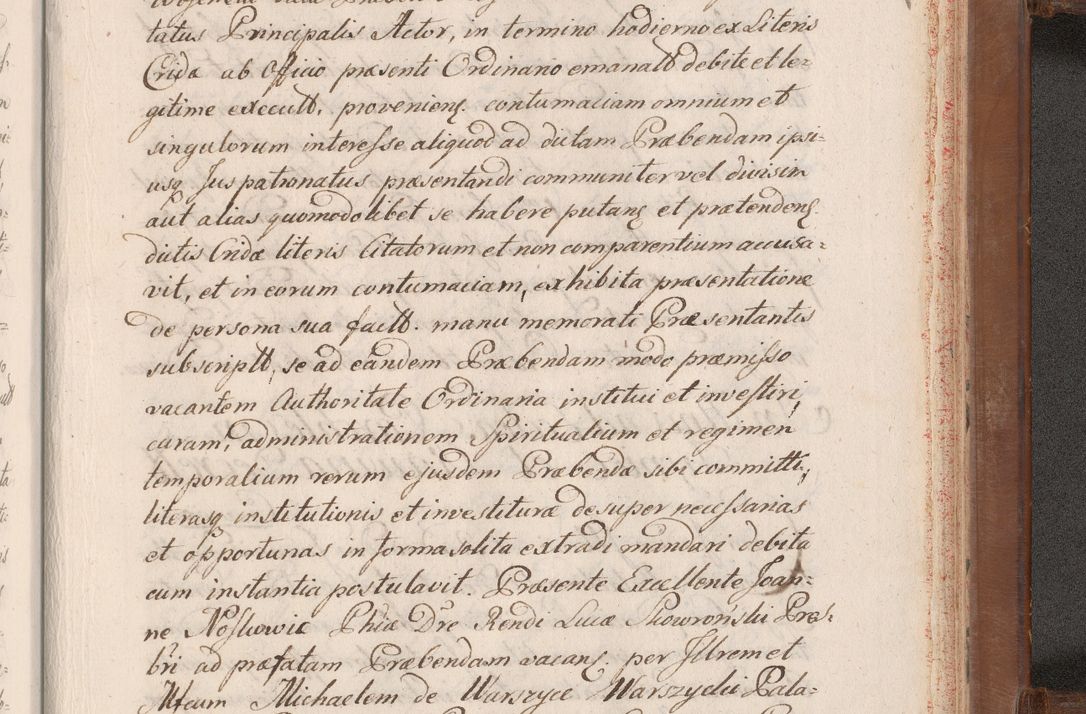 Zdjęcie nr 977 dla obiektu archiwalnego: Volumen VII actorum episcopalium Joannis Małachowski, episcopi Cracoviensis, ducis Severiae de anno 1694 - 1696, quorum index ad finem videatur