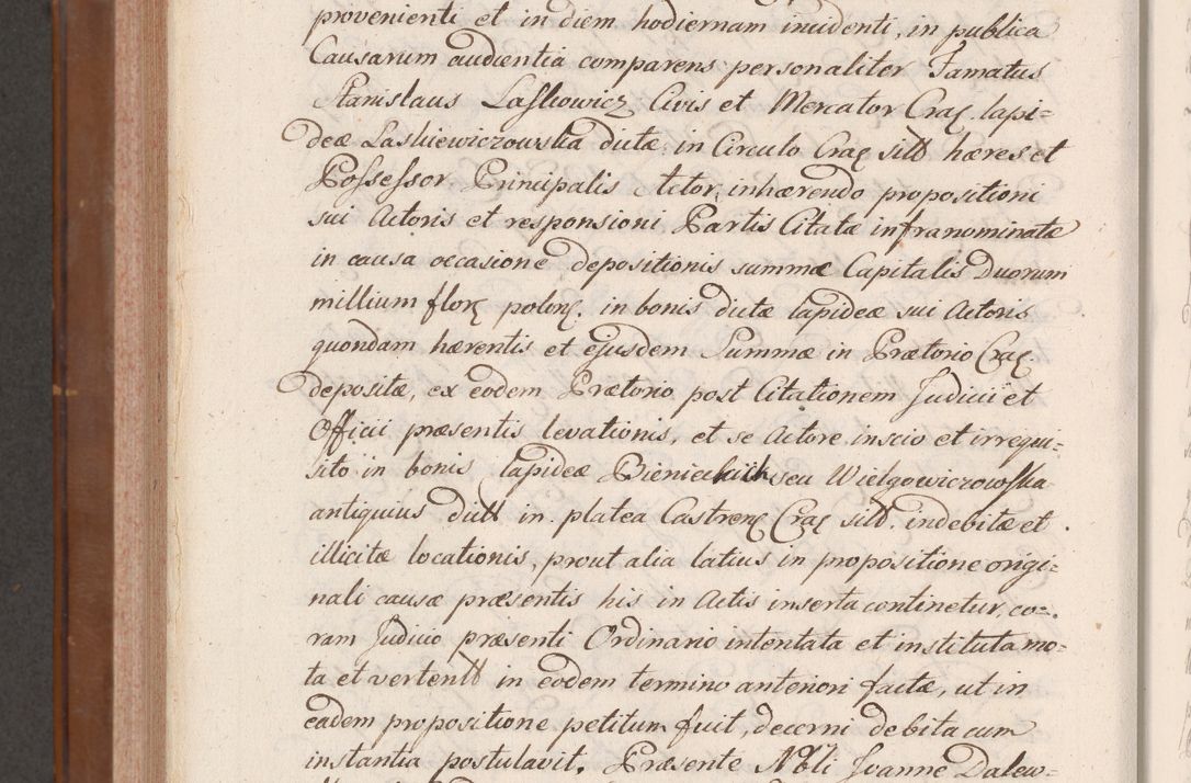 Zdjęcie nr 974 dla obiektu archiwalnego: Volumen VII actorum episcopalium Joannis Małachowski, episcopi Cracoviensis, ducis Severiae de anno 1694 - 1696, quorum index ad finem videatur