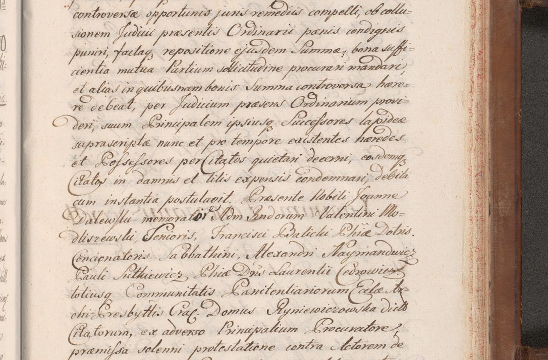 Zdjęcie nr 969 dla obiektu archiwalnego: Volumen VII actorum episcopalium Joannis Małachowski, episcopi Cracoviensis, ducis Severiae de anno 1694 - 1696, quorum index ad finem videatur