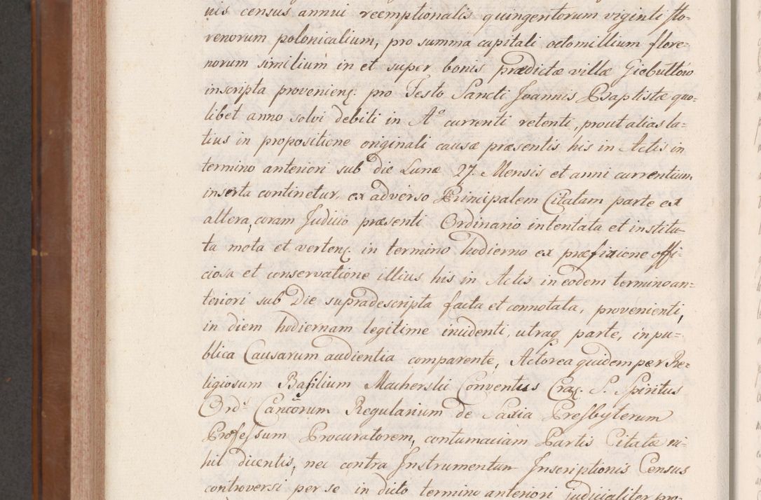 Zdjęcie nr 966 dla obiektu archiwalnego: Volumen VII actorum episcopalium Joannis Małachowski, episcopi Cracoviensis, ducis Severiae de anno 1694 - 1696, quorum index ad finem videatur