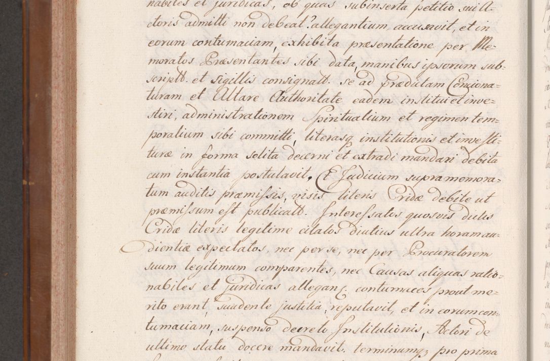 Zdjęcie nr 964 dla obiektu archiwalnego: Volumen VII actorum episcopalium Joannis Małachowski, episcopi Cracoviensis, ducis Severiae de anno 1694 - 1696, quorum index ad finem videatur