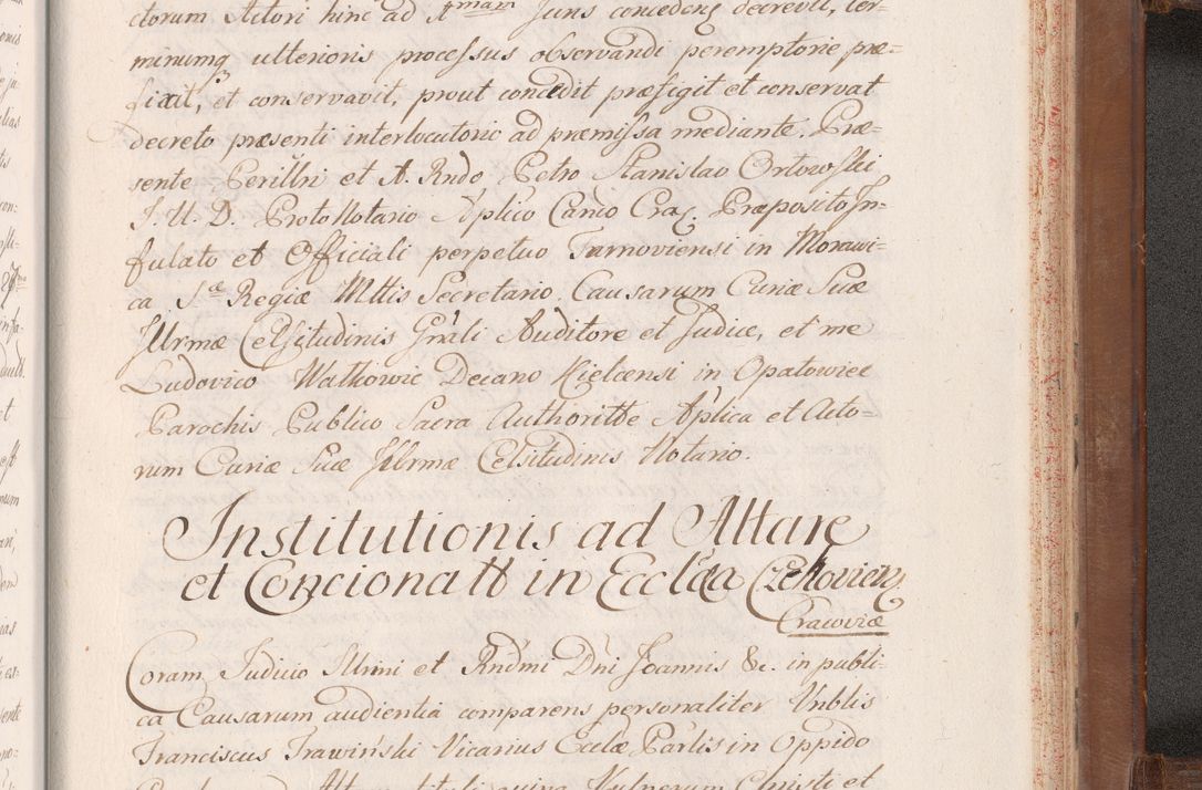 Zdjęcie nr 963 dla obiektu archiwalnego: Volumen VII actorum episcopalium Joannis Małachowski, episcopi Cracoviensis, ducis Severiae de anno 1694 - 1696, quorum index ad finem videatur