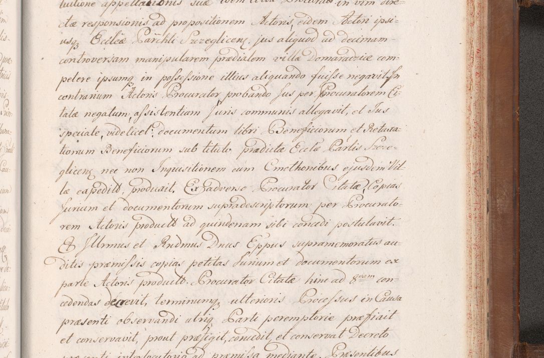 Zdjęcie nr 961 dla obiektu archiwalnego: Volumen VII actorum episcopalium Joannis Małachowski, episcopi Cracoviensis, ducis Severiae de anno 1694 - 1696, quorum index ad finem videatur
