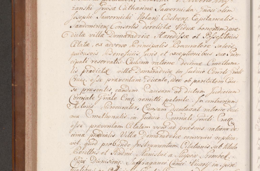 Zdjęcie nr 960 dla obiektu archiwalnego: Volumen VII actorum episcopalium Joannis Małachowski, episcopi Cracoviensis, ducis Severiae de anno 1694 - 1696, quorum index ad finem videatur