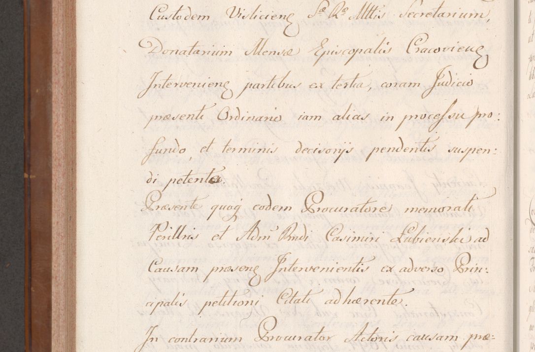 Zdjęcie nr 958 dla obiektu archiwalnego: Volumen VII actorum episcopalium Joannis Małachowski, episcopi Cracoviensis, ducis Severiae de anno 1694 - 1696, quorum index ad finem videatur