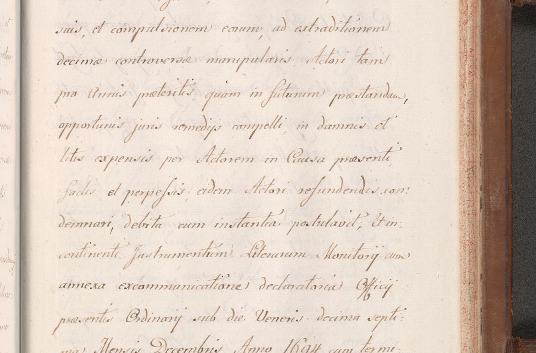 Zdjęcie nr 955 dla obiektu archiwalnego: Volumen VII actorum episcopalium Joannis Małachowski, episcopi Cracoviensis, ducis Severiae de anno 1694 - 1696, quorum index ad finem videatur
